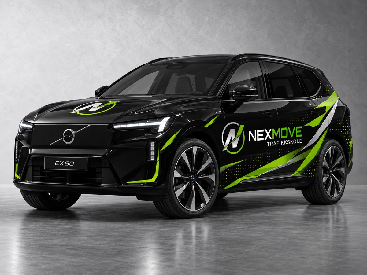 Nexmoves skolebil, en profilert Volvo EX60